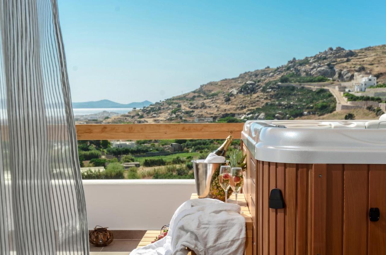 Naxos Pantheon Luxury Apartments Agkidia Exterior foto